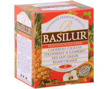 Load image into Gallery viewer, BASILUR TEA Fruit Infusion gift box assorted tea bags (10, 20, 40, 60EN)