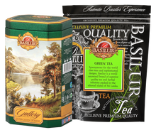 Load image into Gallery viewer, Basilur Christmas Gallery Tea Collection Metal Caddy 100g