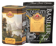 Load image into Gallery viewer, Basilur Christmas Gallery Tea Collection Metal Caddy 100g