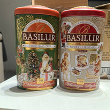 Load image into Gallery viewer, BASILUR Vintage Style Merry Christmas & Christmas Tree tin 100g