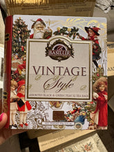 Load image into Gallery viewer, Basilur Tea Book - Vintage style metal caddy