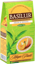 Load image into Gallery viewer, Basilur Magic Fruits - Melon & Banana Green Ceylon Tea