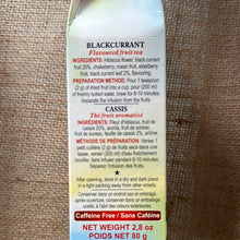 Load image into Gallery viewer, Malwa BLACKCURRANT CHERRY fruit tea 80g