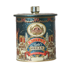 Load image into Gallery viewer, Basilur  Winters Night Dream Tea Collection Metal Caddy 100g