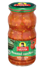 Load image into Gallery viewer, Uncle Vanya Roasted Zucchini Tbilisi style with adzhika 460 ml jar