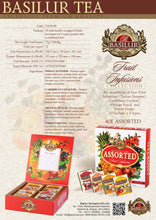 Load image into Gallery viewer, BASILUR TEA Fruit Infusion gift box assorted tea bags (10, 20, 40, 60EN)