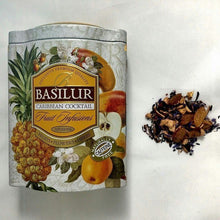 Load image into Gallery viewer, Basilur Fruit Infusions - Caribbean Cocktail - Coconut, pineapple, cherry, papaya