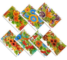 Load image into Gallery viewer, Bright Garden Easter Egg Shrinking Wraps (Stickers/Sleeves) Set of 7