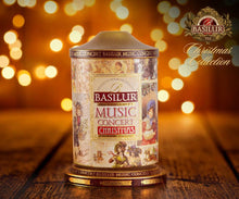 Load image into Gallery viewer, 70319 Basilur Winding Music Concert CHRISTMAS Gift Tin - Ceylon Black Tea, pineapple, ginger & orange