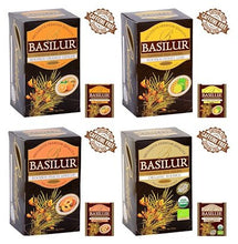 Load image into Gallery viewer, Basilur Caffeine-free Rooibos Orange & Ginger, Peach Apricot 20 Sachets