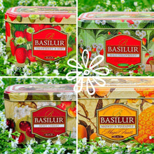 Load image into Gallery viewer, Premium black & green tea with fruit infusions x 20 tea bags in metal caddy