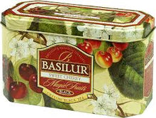 Load image into Gallery viewer, Premium black & green tea with fruit infusions x 20 tea bags in metal caddy