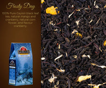 Load image into Gallery viewer, Basilur Frosty Day - Ceylon black tea, mango, cranberry & cornflower