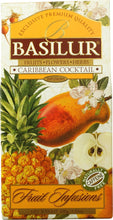 Load image into Gallery viewer, Basilur Fruit Infusions - Caribbean Cocktail - Coconut, pineapple, cherry, papaya