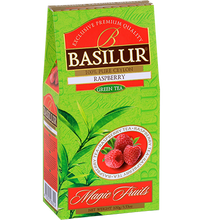 Load image into Gallery viewer, 71314 Basilur Magic Fruits Premium Ceylon Green Tea with Raspberry 100g and 25 ST tea bags
