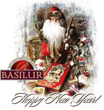 Load image into Gallery viewer, Basilur Tea Book Red Christmas Tea - Ceylon black tea, goji berry, vanilla, lemon, orange & almond