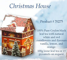 Load image into Gallery viewer, Basilur Christmas House tea - 100g (Black tea with vanilla, lemon, orange)