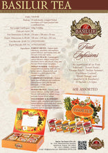 Load image into Gallery viewer, Basilur ASSORTED FRUIT INFUSIONS Caffeine Free 60 Tea Bags