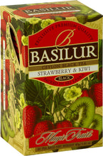 Load image into Gallery viewer, 70170 Basilur MAGIC FRUITS STRAWBERRY & KIWI - 2g X 25 EN black tea