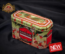 Load image into Gallery viewer, Premium black & green tea with fruit infusions x 20 tea bags in metal caddy