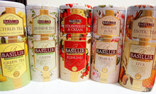 Load image into Gallery viewer, Fruit & Flowers Double tin 125g Green/black tea