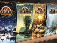 Load image into Gallery viewer, Basilur Frosty Night - Ceylon black tea, barberries, rosehip shell, corn flower, vanilla & almond