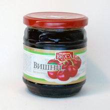 Load image into Gallery viewer, Sour cherry pitted preserve Jam 500g Moldova