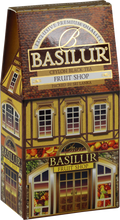 Load image into Gallery viewer, Basilur Ceylon Black Tea Fruit Shop - black tea with raisin, papaya, mango & pineapple 100g