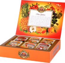 Load image into Gallery viewer, Basilur ASSORTED FRUIT INFUSIONS Caffeine Free 60 Tea Bags