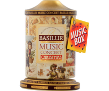 Load image into Gallery viewer, 70319 Basilur Winding Music Concert CHRISTMAS Gift Tin - Ceylon Black Tea, pineapple, ginger & orange