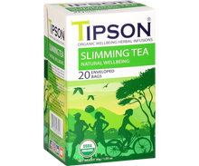 Load image into Gallery viewer, 80170 TIPSON Organic Slimming Tea Natural Wellbeing Caffeine Free 20 Tea Bags