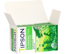 Load image into Gallery viewer, 80170 TIPSON Organic Slimming Tea Natural Wellbeing Caffeine Free 20 Tea Bags