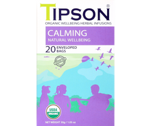 Load image into Gallery viewer, 80318 TIPSON Organic Calming Natural Wellbeing Caffeine Free 20 Tea Bags
