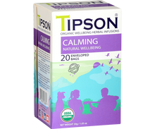 Load image into Gallery viewer, 80318 TIPSON Organic Calming Natural Wellbeing Caffeine Free 20 Tea Bags
