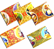 Load image into Gallery viewer, Vintage Postcard, Easter Egg Shrinking Wraps (set of 5)