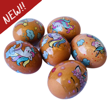 Load image into Gallery viewer, Unicorn Dreams, Easter Egg Shrinking Wraps (Set of 6)