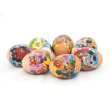 Load image into Gallery viewer, Russian Favourite Cartoons, Easter Egg Shrinking Wraps (set of 7)