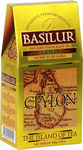 70248 Basilur Island of Tea GOLD - Pure Ceylon Black Tea (OP1) 100g