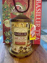 Load image into Gallery viewer, 70319 Basilur Winding Music Concert CHRISTMAS Gift Tin - Ceylon Black Tea, pineapple, ginger & orange
