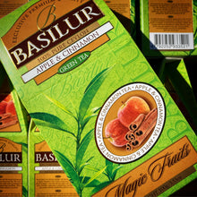 Load image into Gallery viewer, 71315 Premium Ceylon Green Tea APPLE & CINNAMON 100g