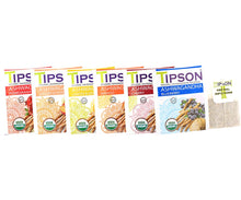 Load image into Gallery viewer, 80289 TIPSON Organic Ashwagandha ASSORTED Caffeine Free 60 Tea Bags