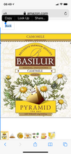 Load image into Gallery viewer, Basilur Herbal Tea Infusions - Pure Chamomile Flowers, caffeine free HoReCa 100 EN and 50 PTB Tea bags