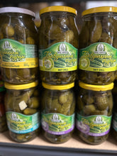 Load image into Gallery viewer, Cucumbers Babushkiny crunchy with garlic & dill 900g