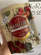 Load image into Gallery viewer, Basilur Magic Fruits - Sweet Cherry Black Loose Tea in Metal tin 100g and tea bags (25/100)