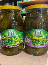 Load image into Gallery viewer, Cucumbers Babushkiny crunchy with garlic & dill 900g