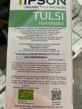 Load image into Gallery viewer, TIPSON Organic TULSI Herbal Tea assorted Caffeine Free 25 Tea Bags