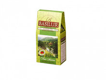 Load image into Gallery viewer, Basilur Four Seasons - Summer Tea - Sencha green tea with wild strawberries, papaya & cornflower 100g packet