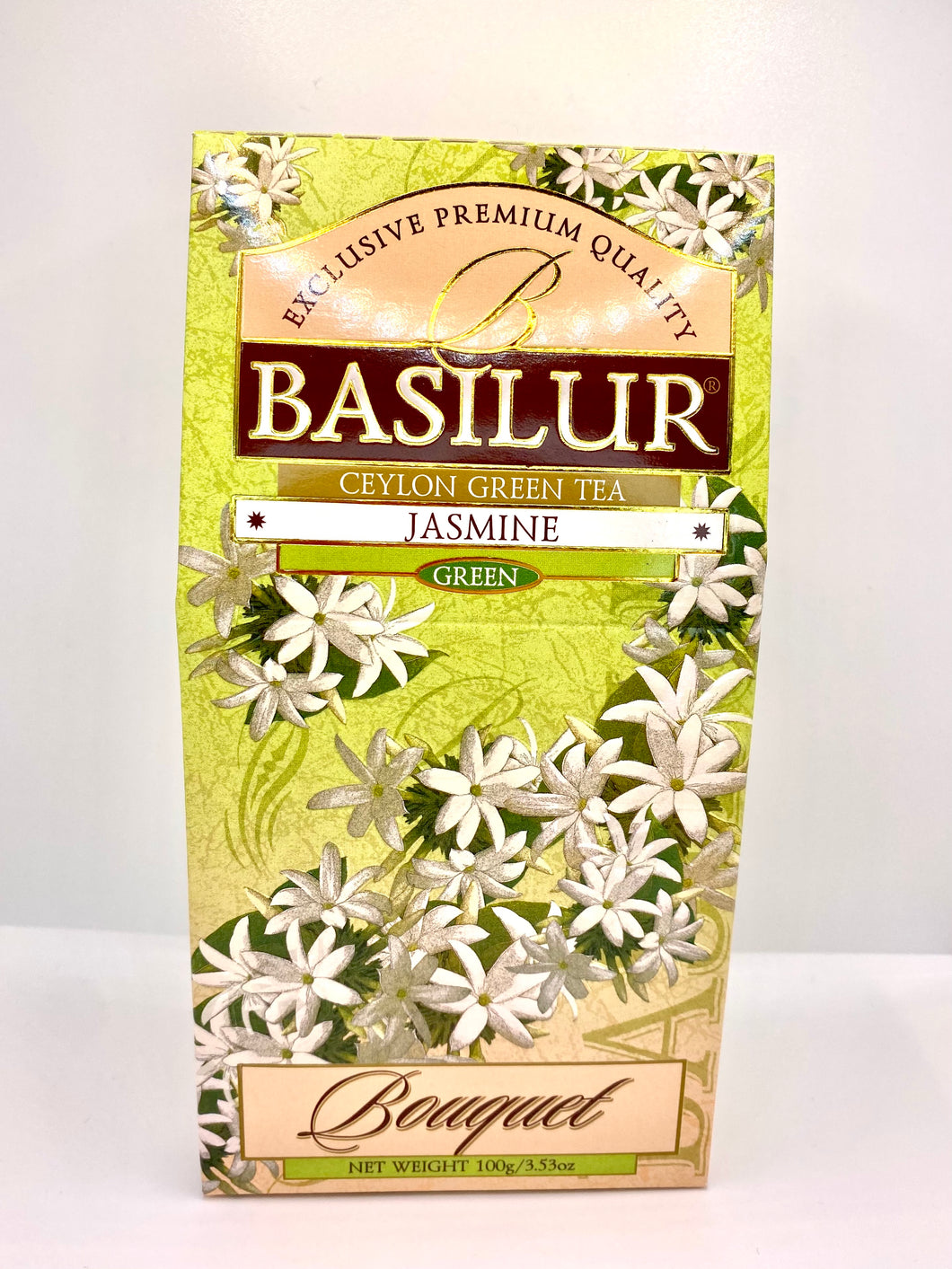 71055 Basilur Bouquet - Jasmine (Loose Leaf) green tea 100g packet