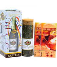 Load image into Gallery viewer, Basilur Tea Bar Festival Collection - Glass Tube 65g, Carton box