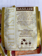 Load image into Gallery viewer, Basilur - "Orange Peach" Fruit Infusions Collection - Natural Caffeine Free - 20 Sachets